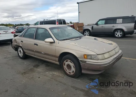 1992 Mercury Sable Gs from USA, damaged, VIN 1MELM50U5NG639165
